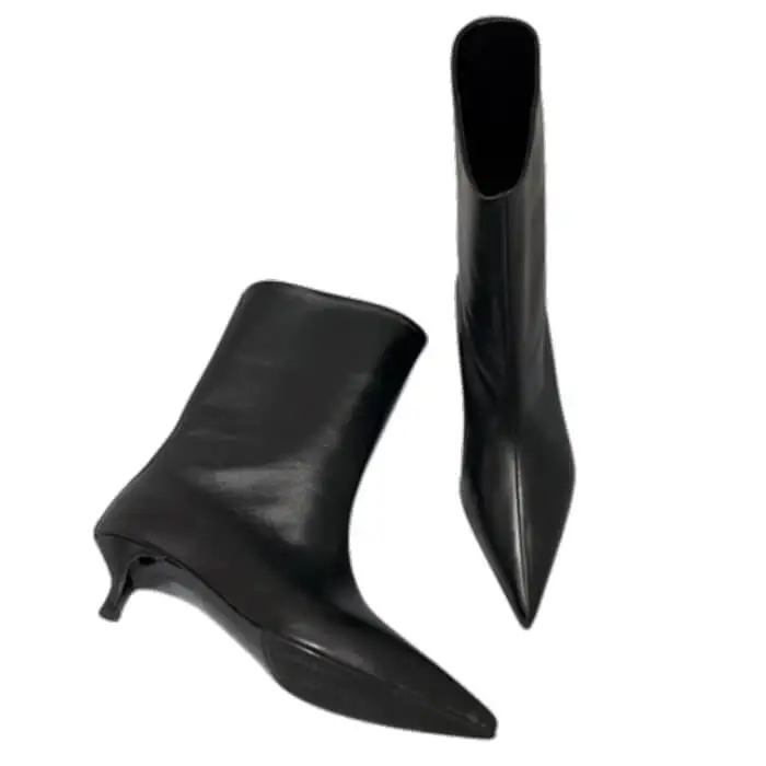 Minimalist Aesthetic Ankle Boots
