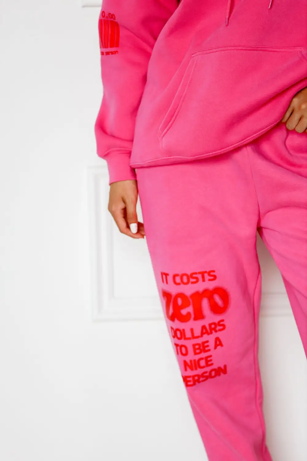 Gathered Statement Pants Set