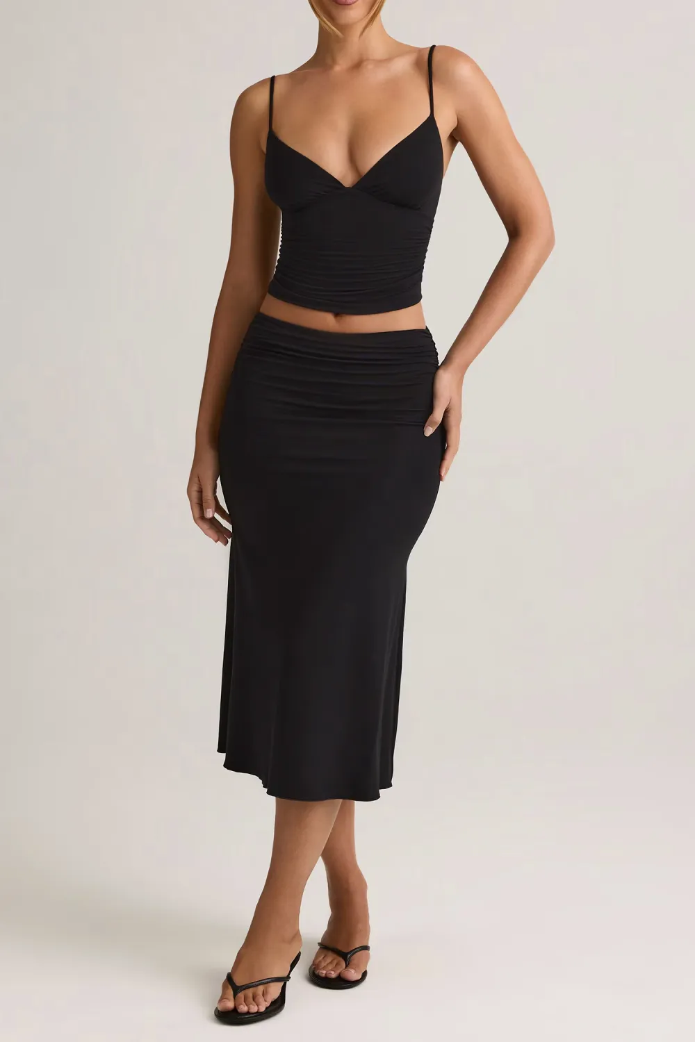 All-Match Basic Casual Slim Skirt