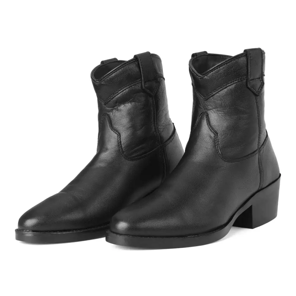 Relaxed Leather Comfort Riding Boots