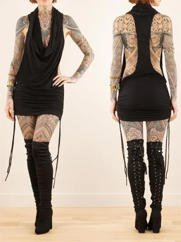 Black Tunic-Dress