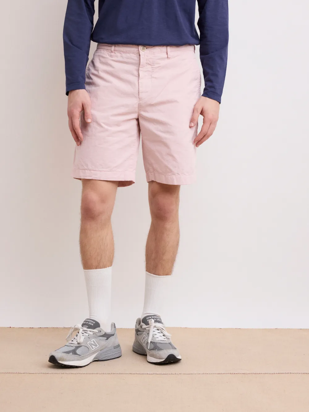 Casual Style Men's Faded Pink Shorts