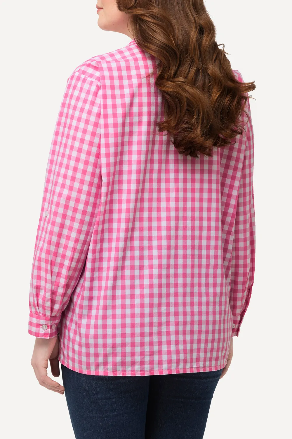 Contrasting Checkered Shirt