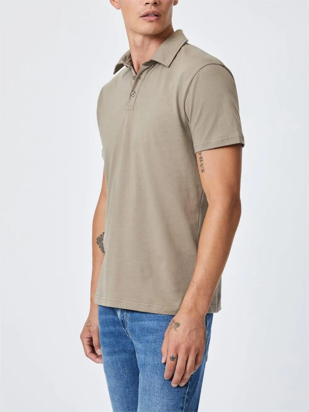 Chambray Work Polo Shirts