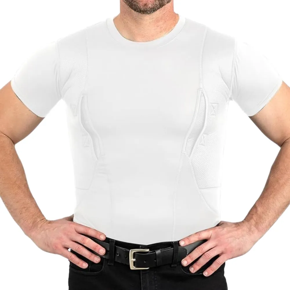 Concealed Carry Tactical Stretch T-Shirt