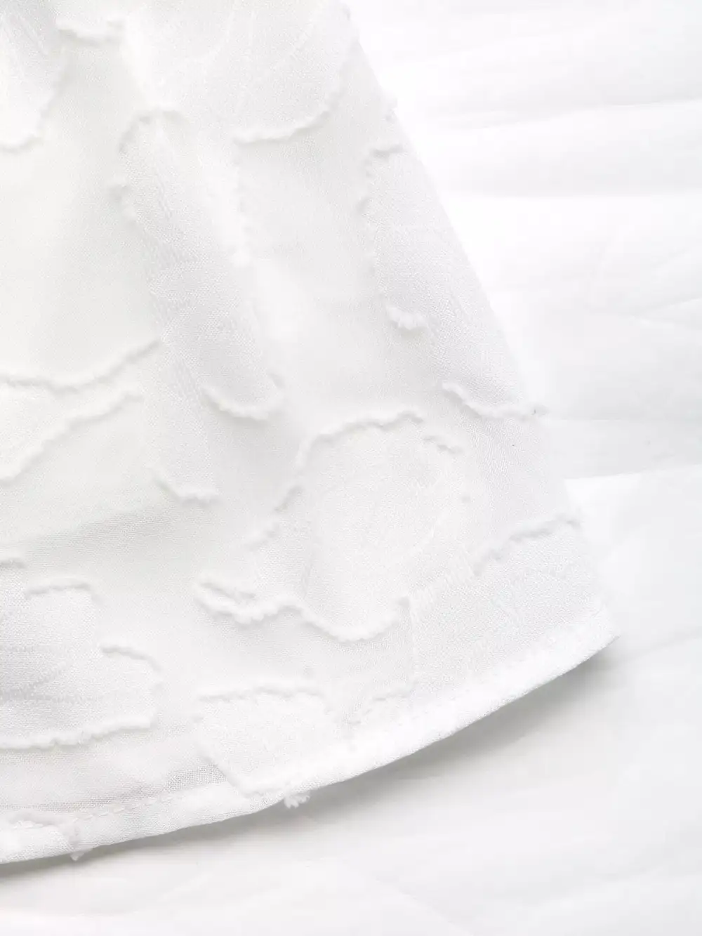 Draped Cropped Smocked Detail Coordinated Set