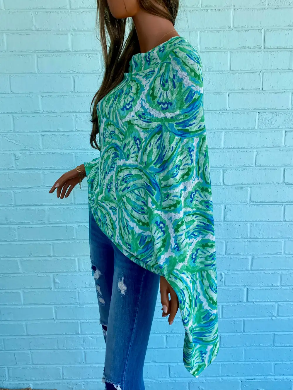 Soft Layering Poncho Top