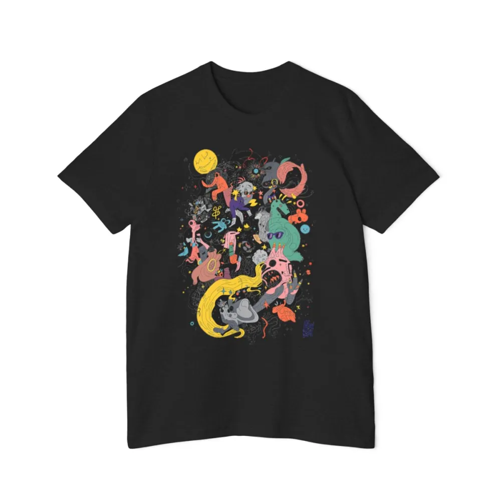 Abstract Artwork Graphic T-Shirt