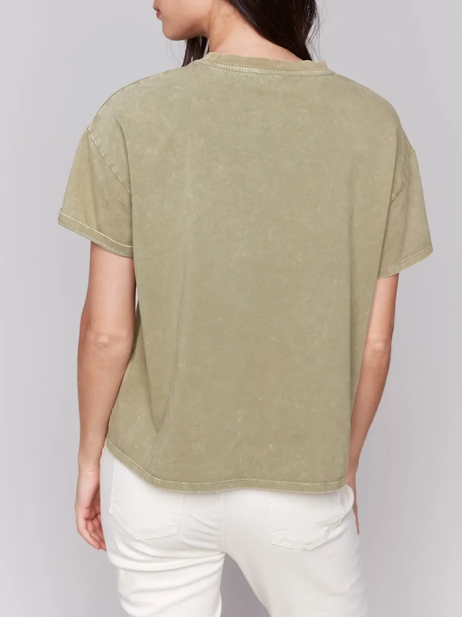 Versatile Short Loose Women's Short Sleeves