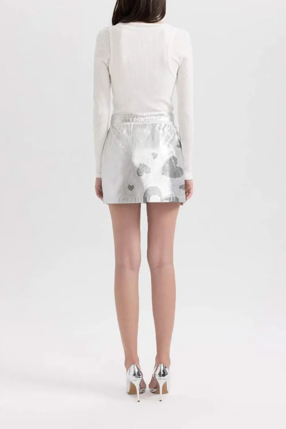 Cool A Cut Mini Skirt