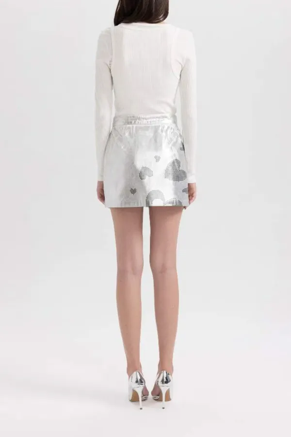 Cool A Cut Mini Skirt
