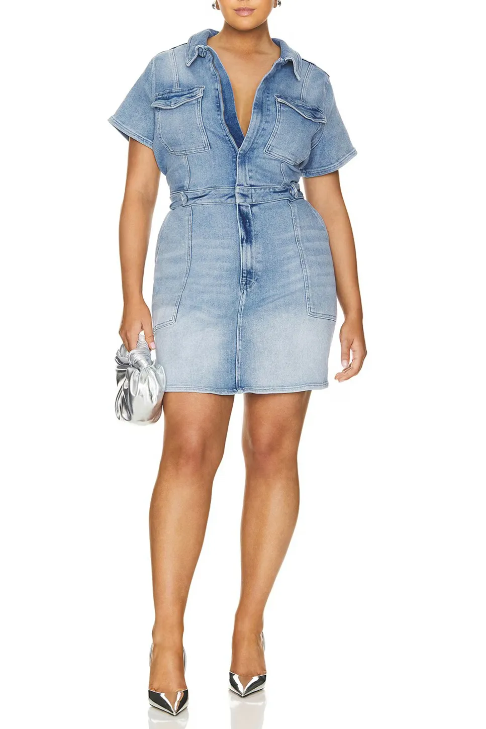 Blue Mini Dress