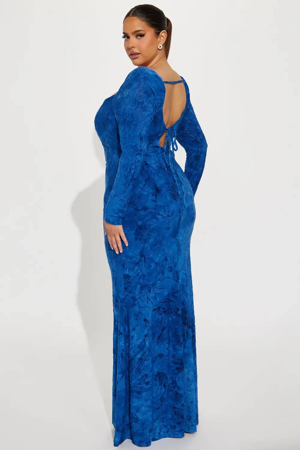 Leah Maxi Dress - Blue