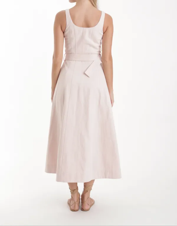 Sleeveless A-Line Dress