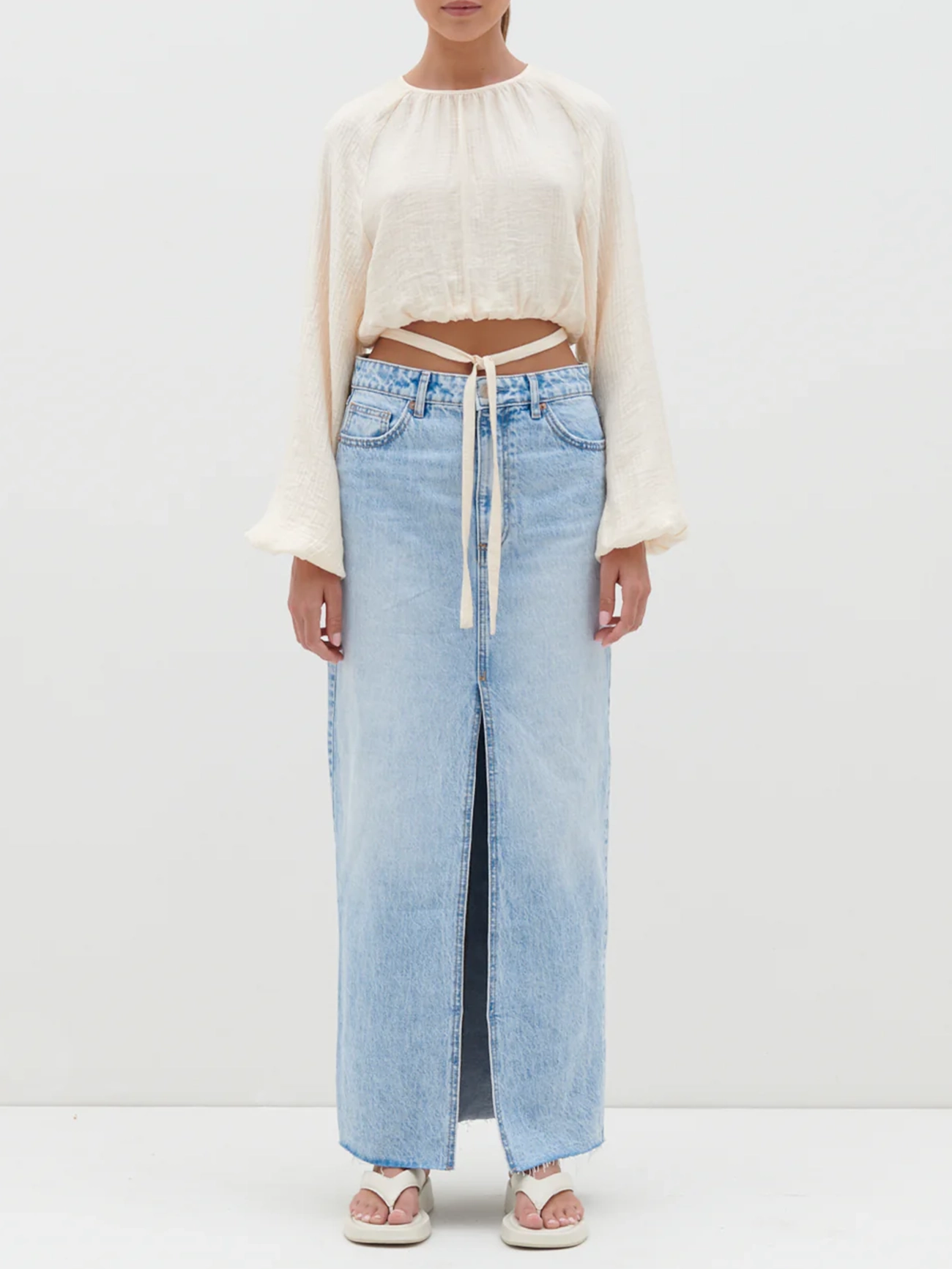 Balloon Sleeve Blouse