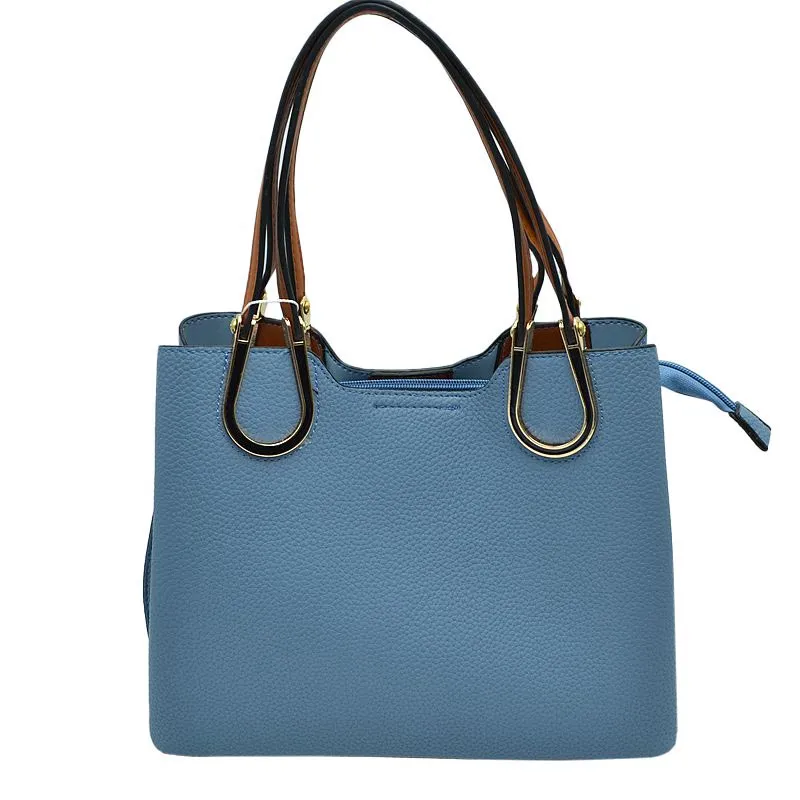 Textured Faux Tote Bag