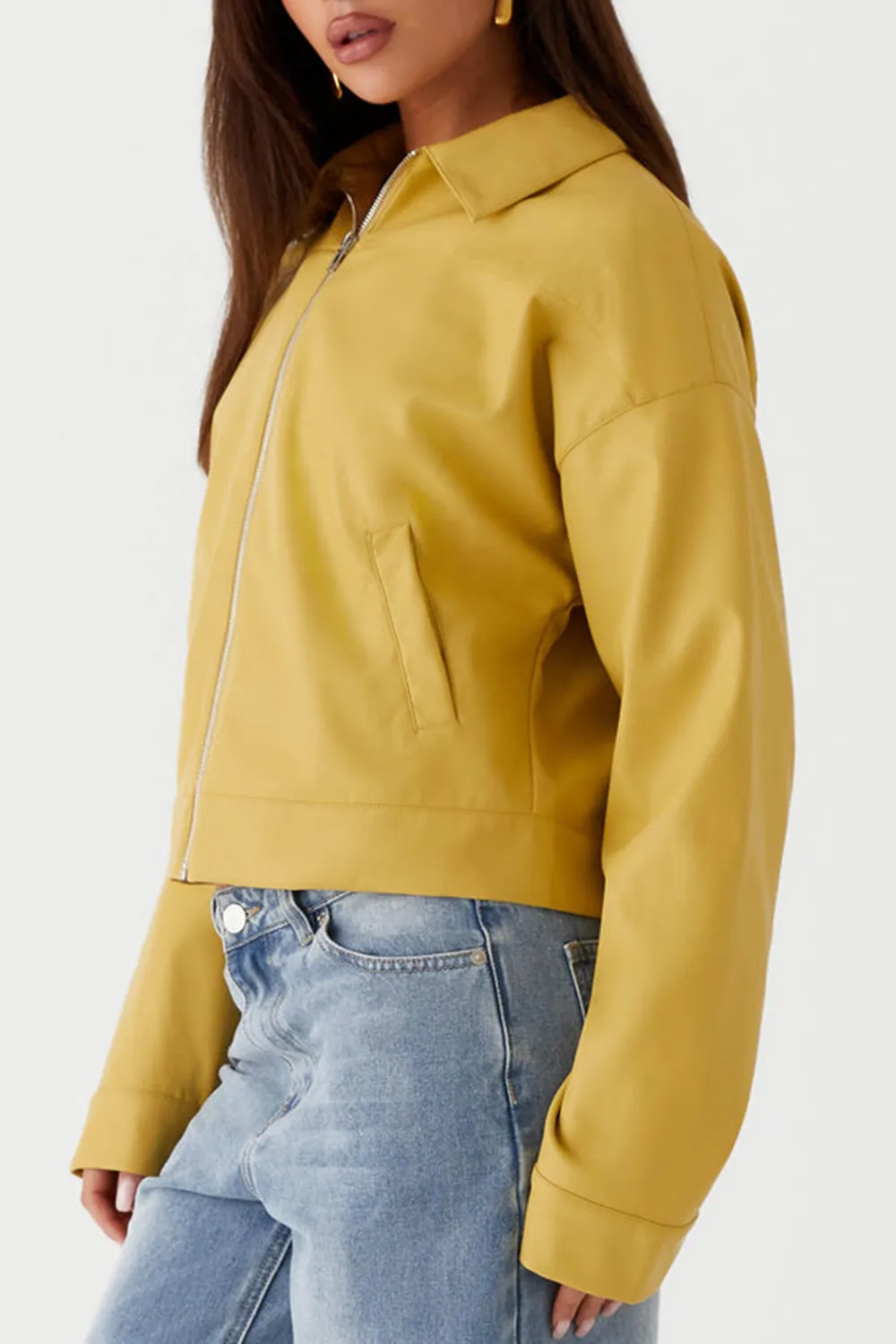 Oversized Jacket - Yellow