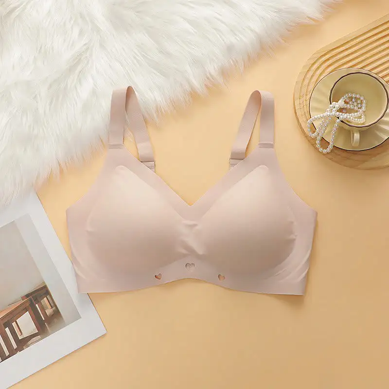 Soft Seamless Neck Wireless Bra