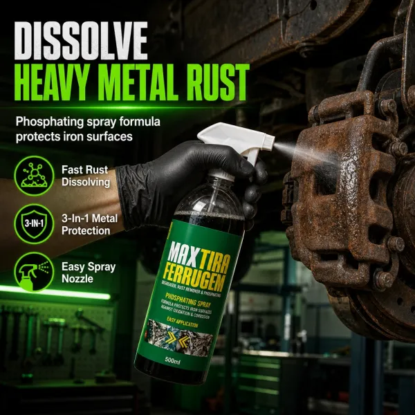 3 in 1 Rust Remover and Phosphating Agent for Metal Parts