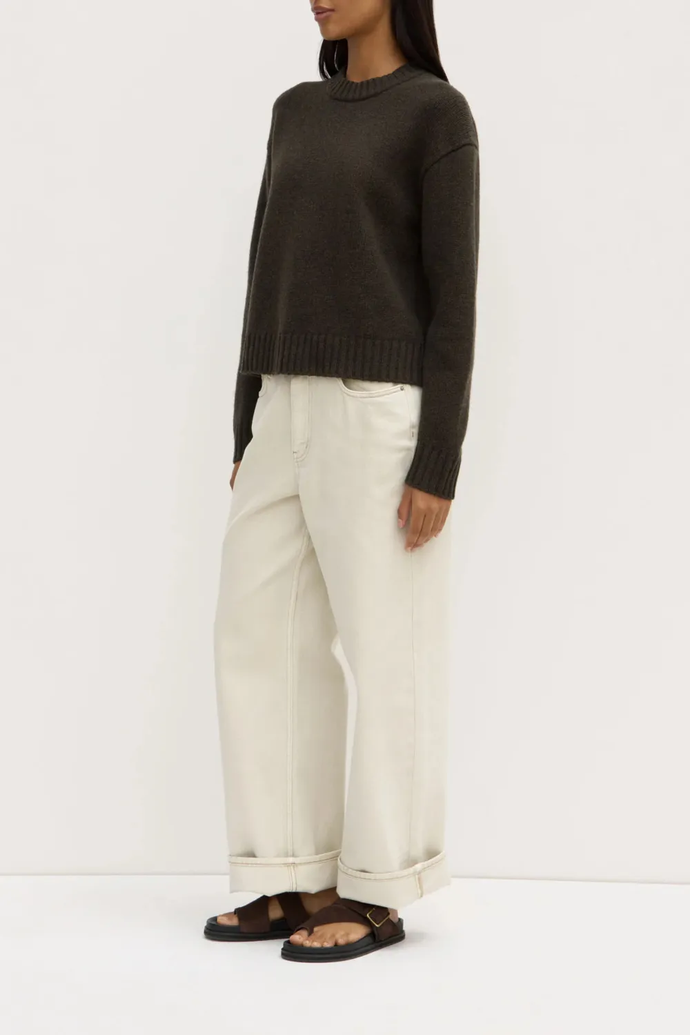 Ribbed Wool Sweater