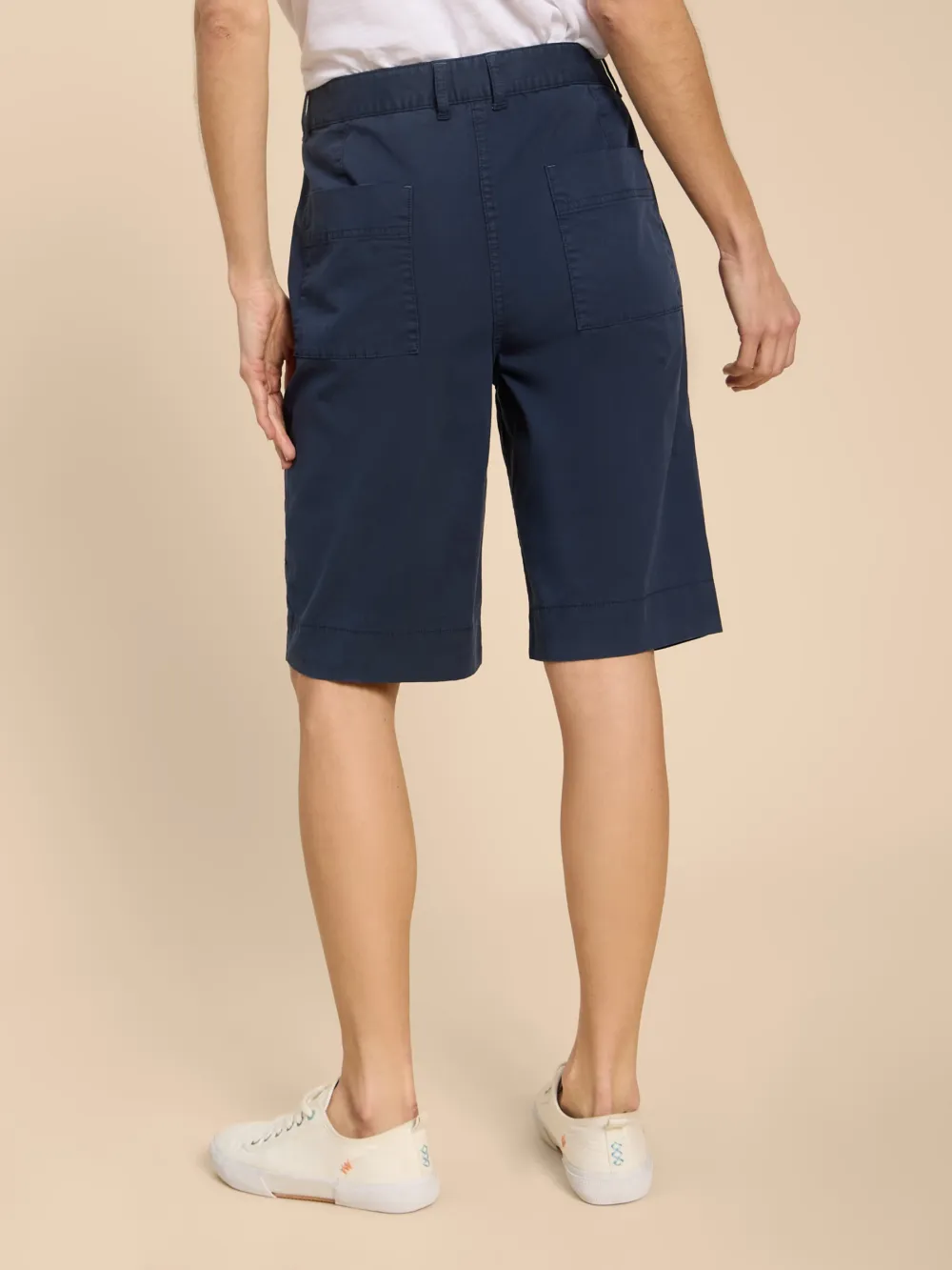 Hayley Organic Cotton Chino Shorts