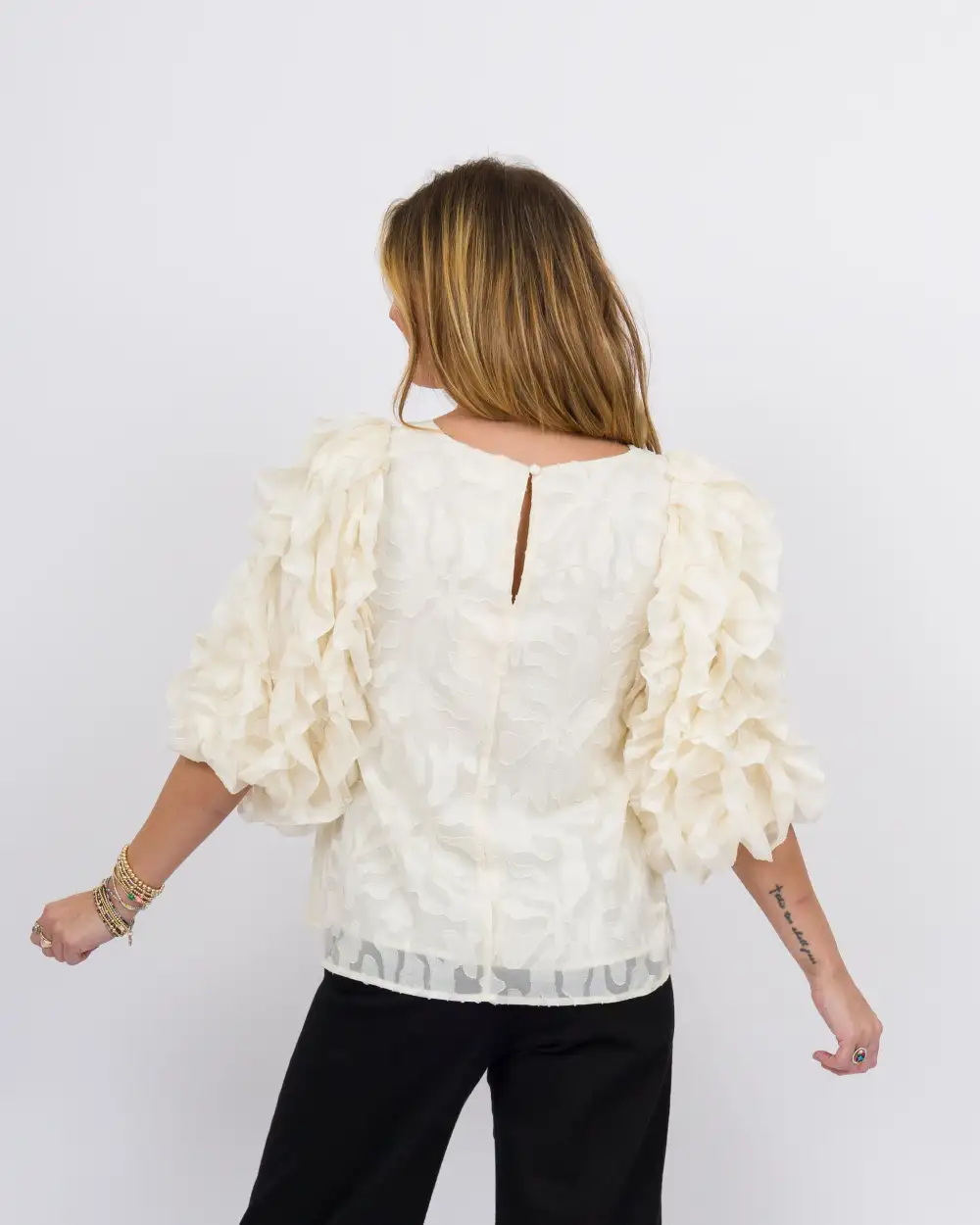 Josephine Ruffle Top