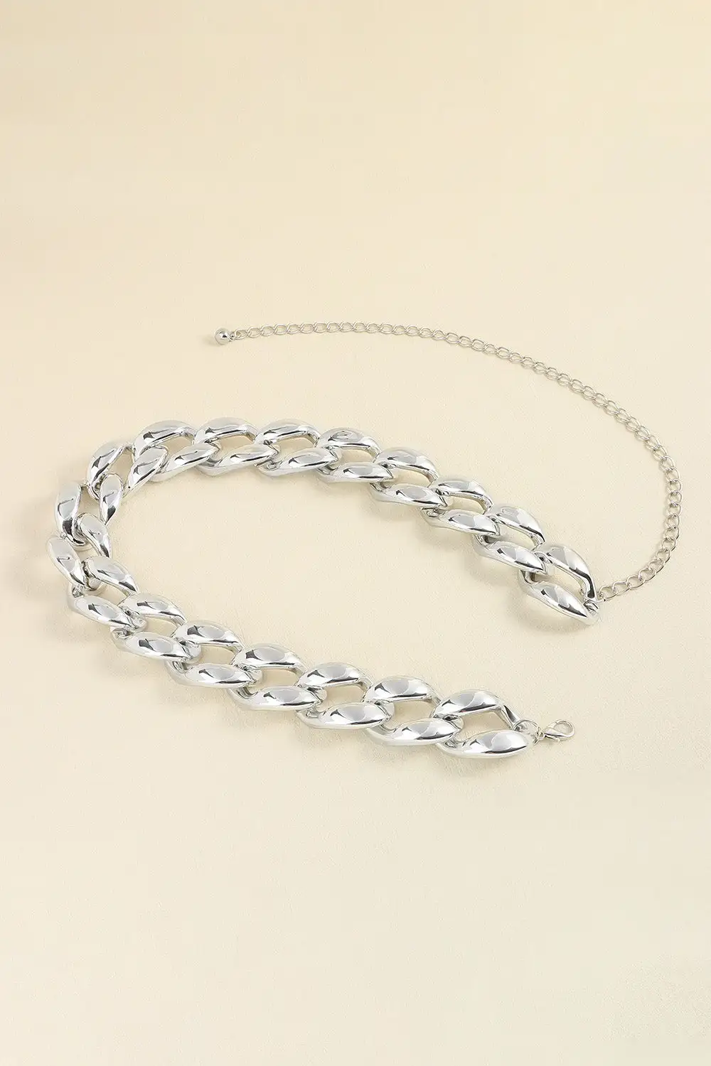 Linked Acrylic Waist Belt