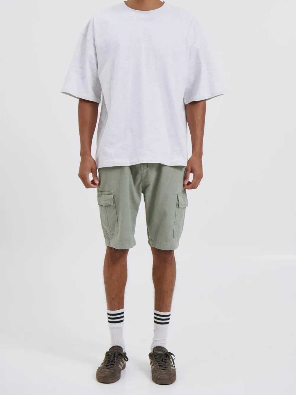Casual And Daily Comfortable  Khaki Shorts