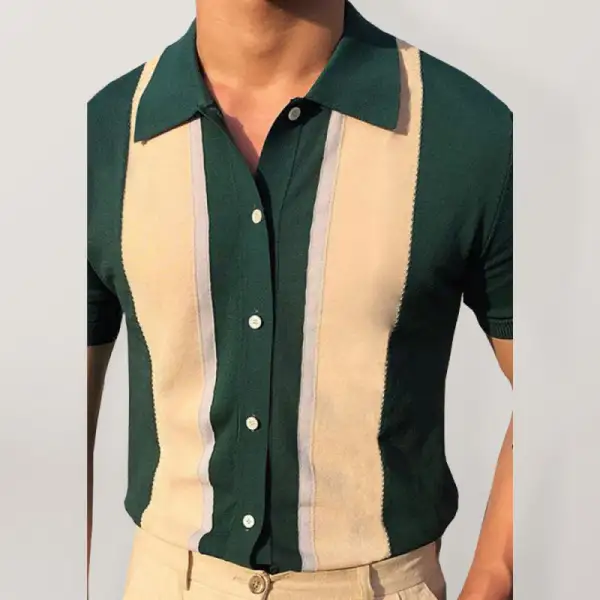 Knit Short Sleeve Shirt