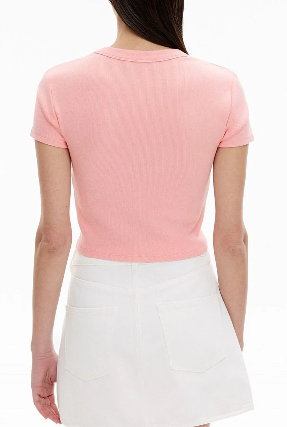 Ladies' Pure Cotton Casual T-Shirt