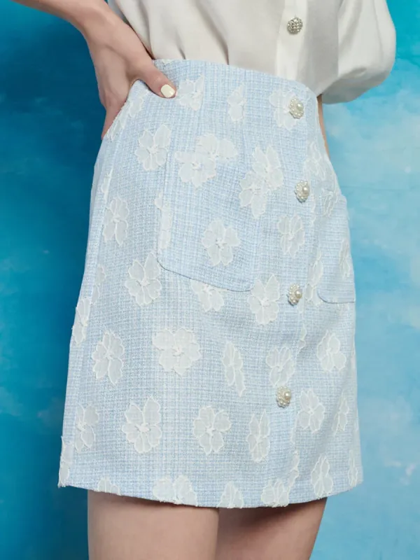 Tweed Mini Skirt