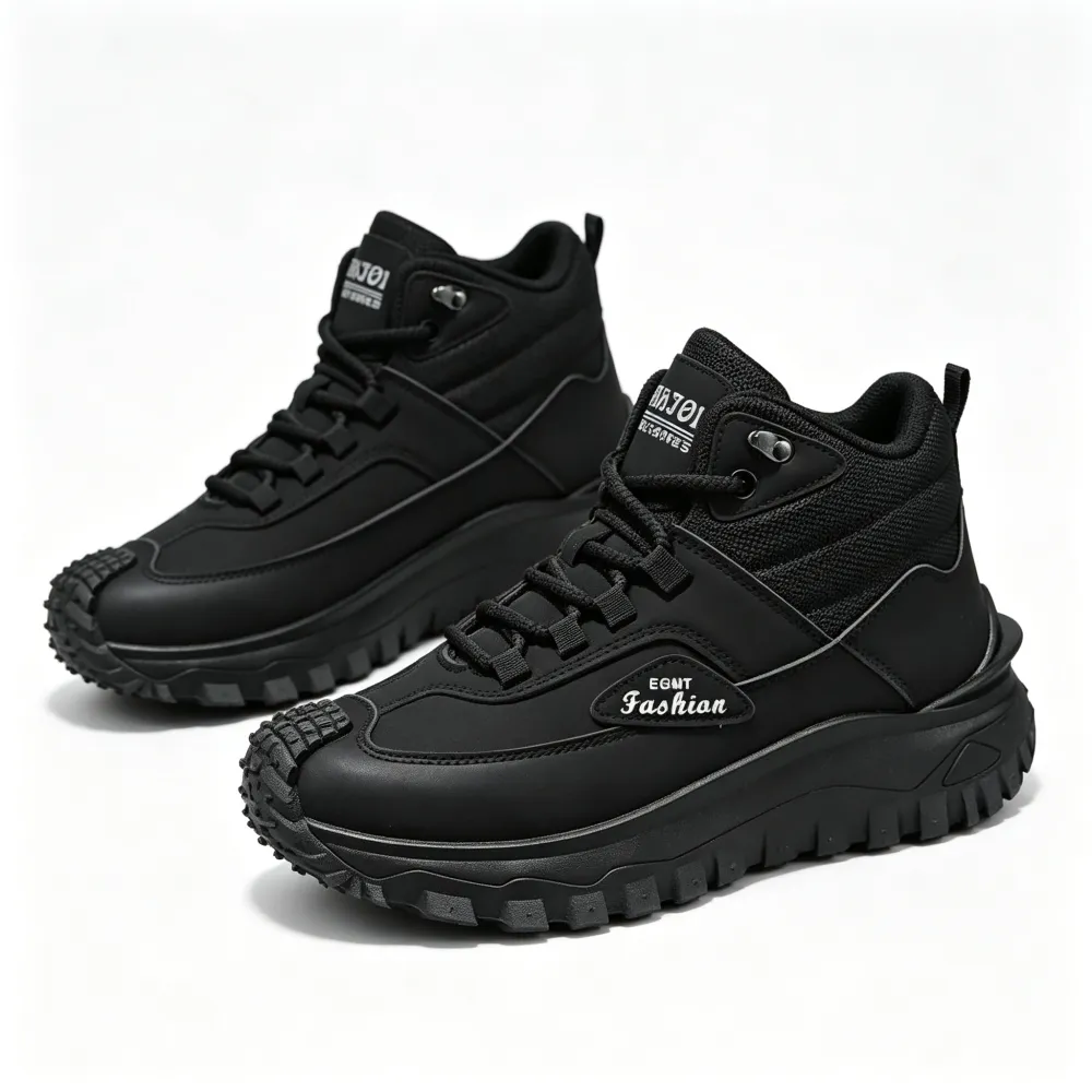 (⏰Limited Time Sale 70% OFF) 💥Men’s Work Hiking Boots – Waterproof, Non-Slip, Puncture and Smash Resistant, Wide Toe, Arch Support – Ideal for Daily Wear and Outdoor Adventures