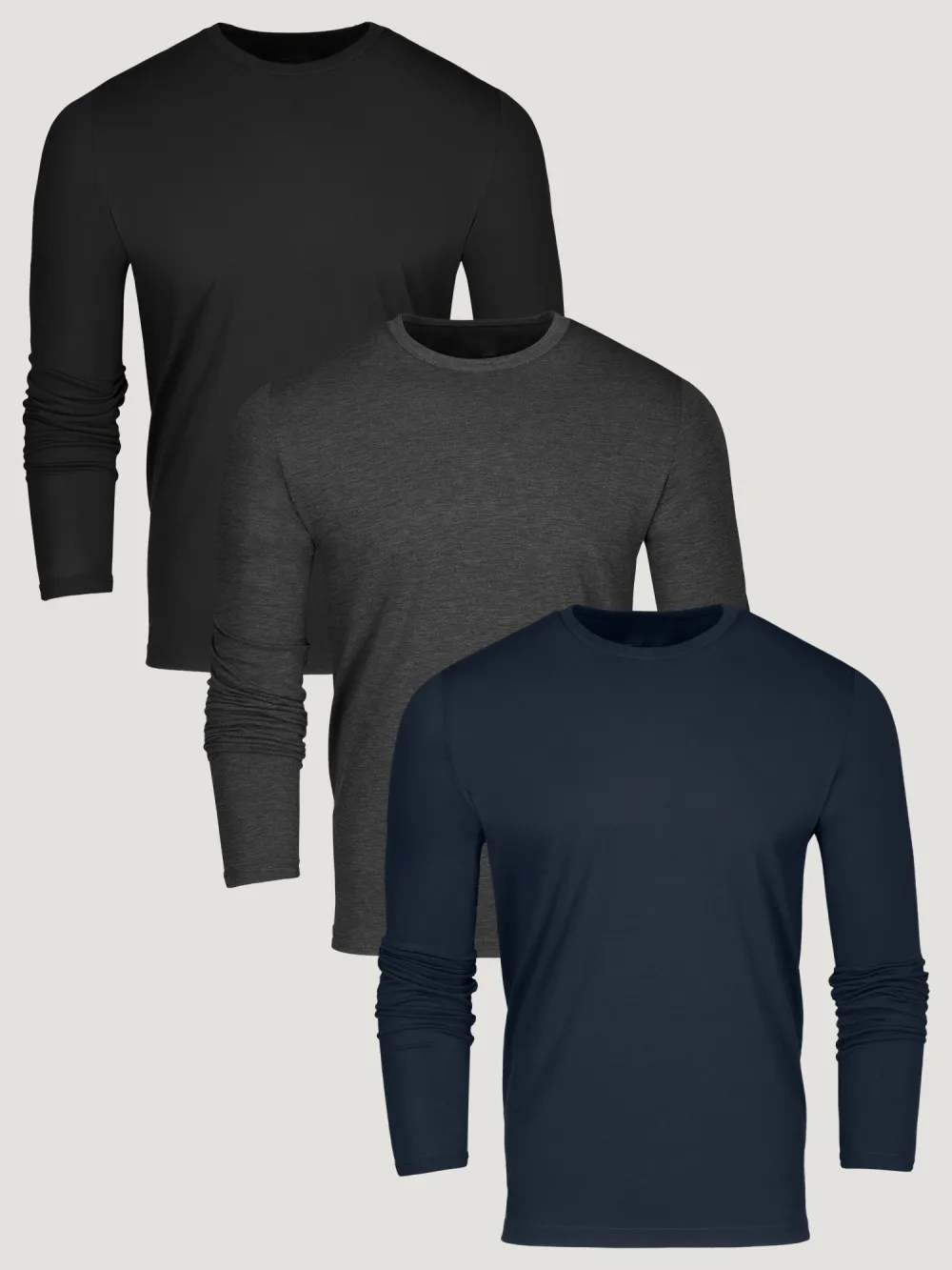 Performance Long Sleeve Crew 3-Pack