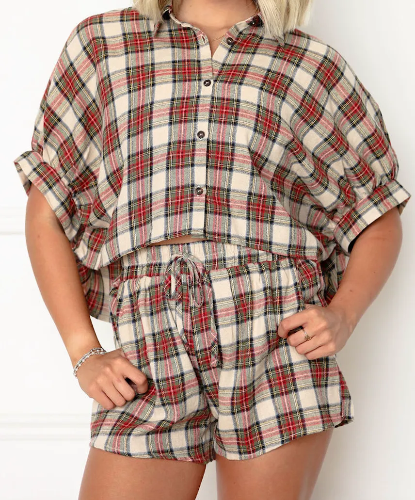 Modern Coordinate Shorts Set
