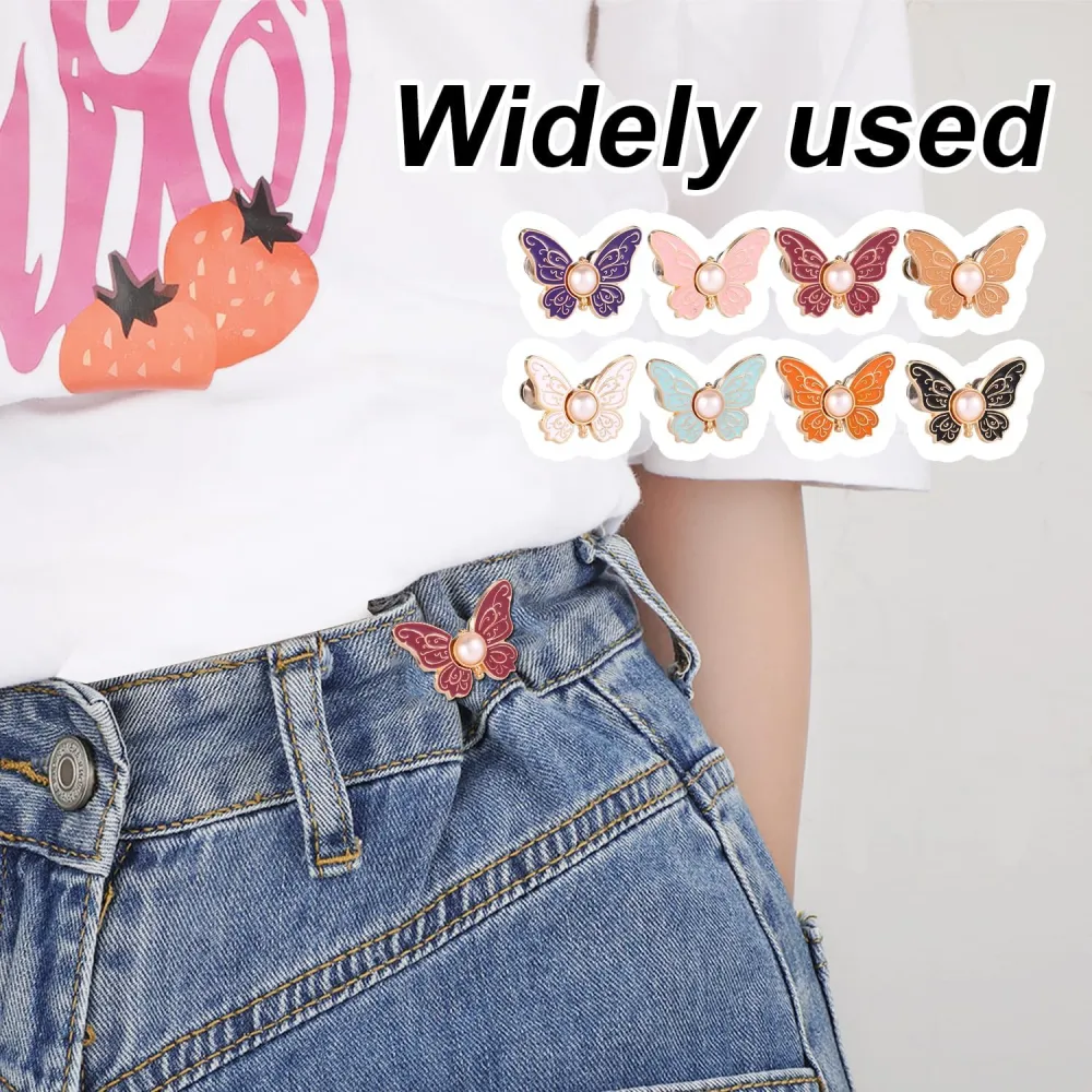 8 butterfly-shaped straps for tightening the waist
