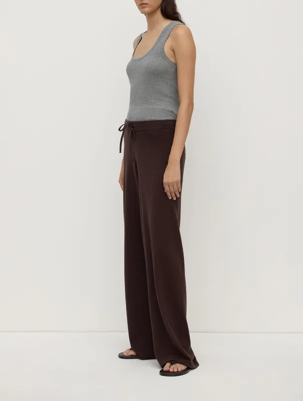 Ganache Cotton Cashmere Lounge Pant