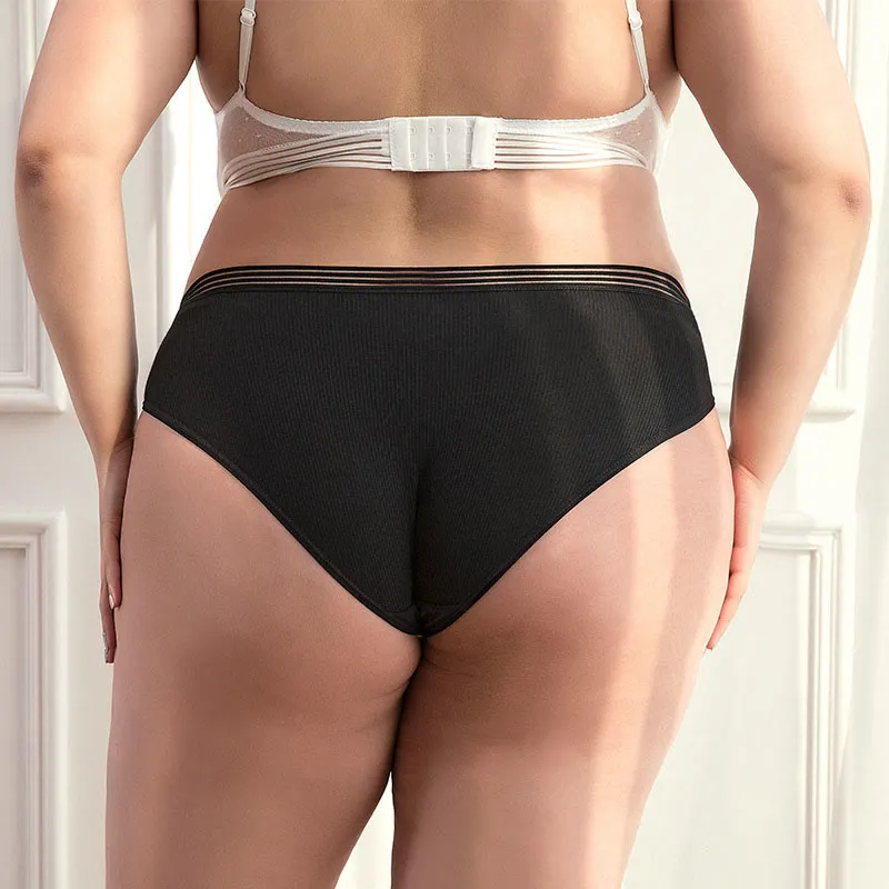 Plus Size Soft Touch Breathable Panty