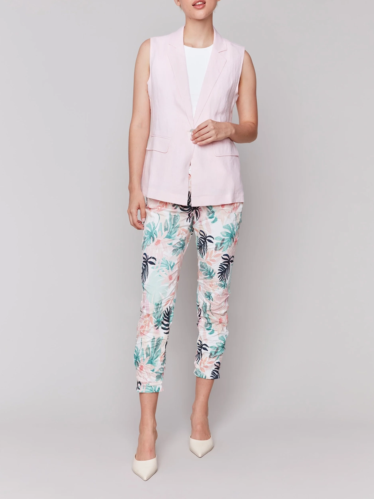 Elastic Minimalist All-match Ladies Vest