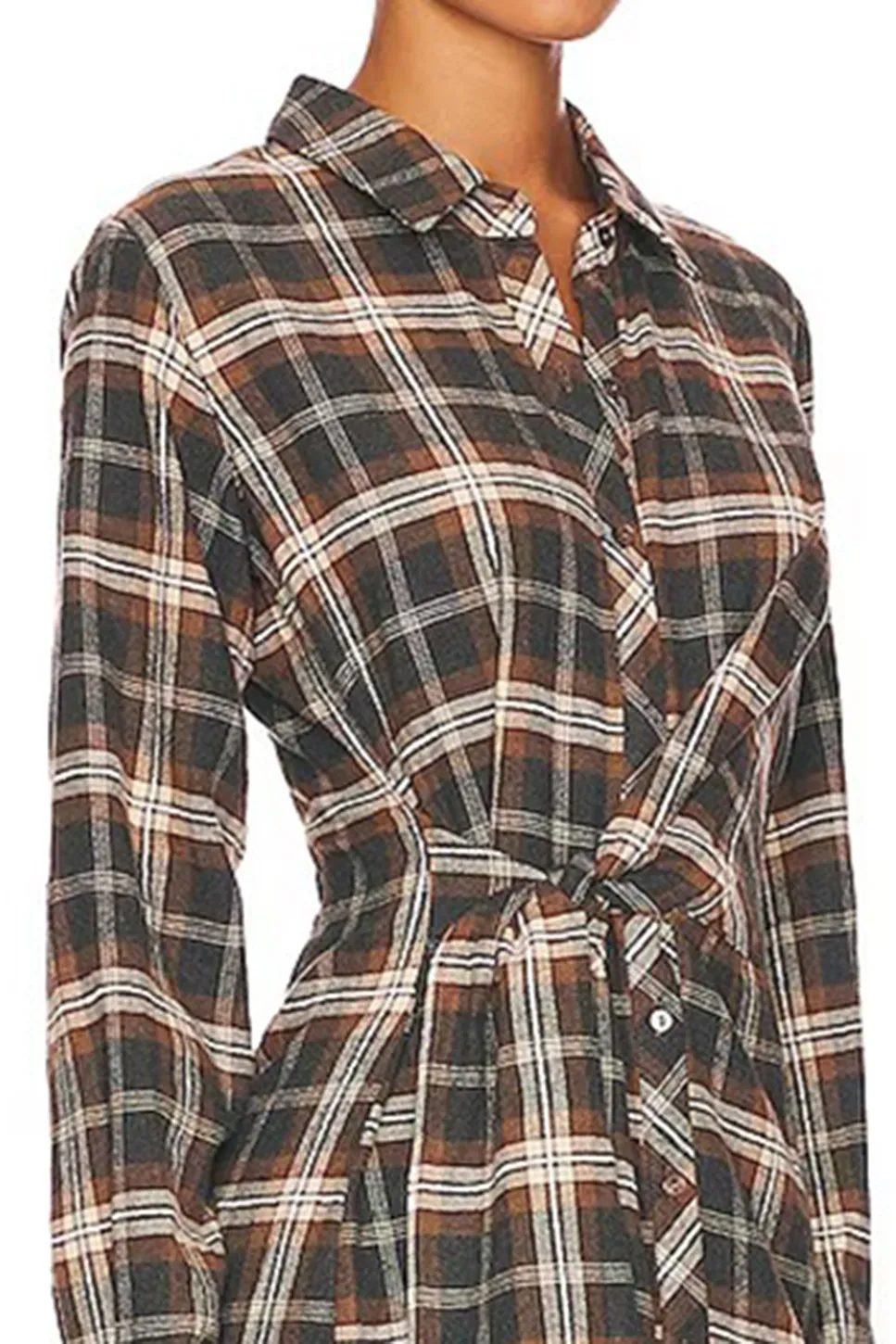 Lapel Mini Dress