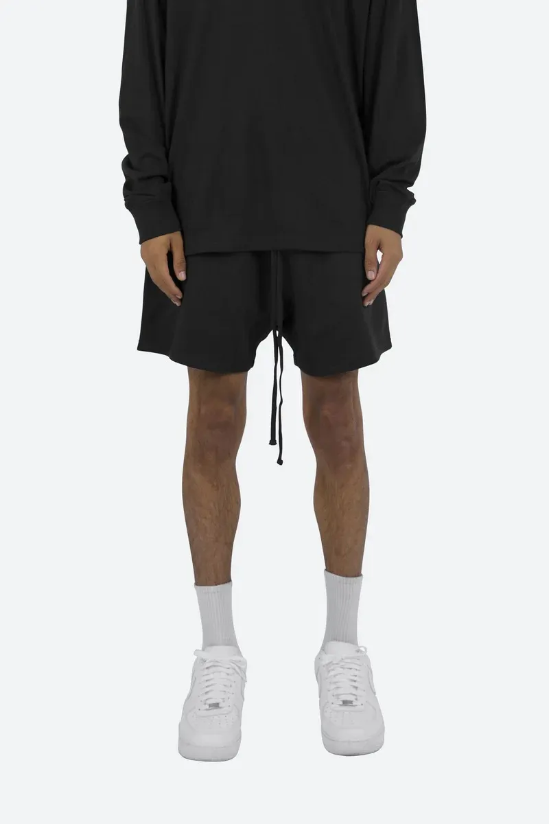 ELASTIC WAIST CASUAL SHORTS SET 2 PACK