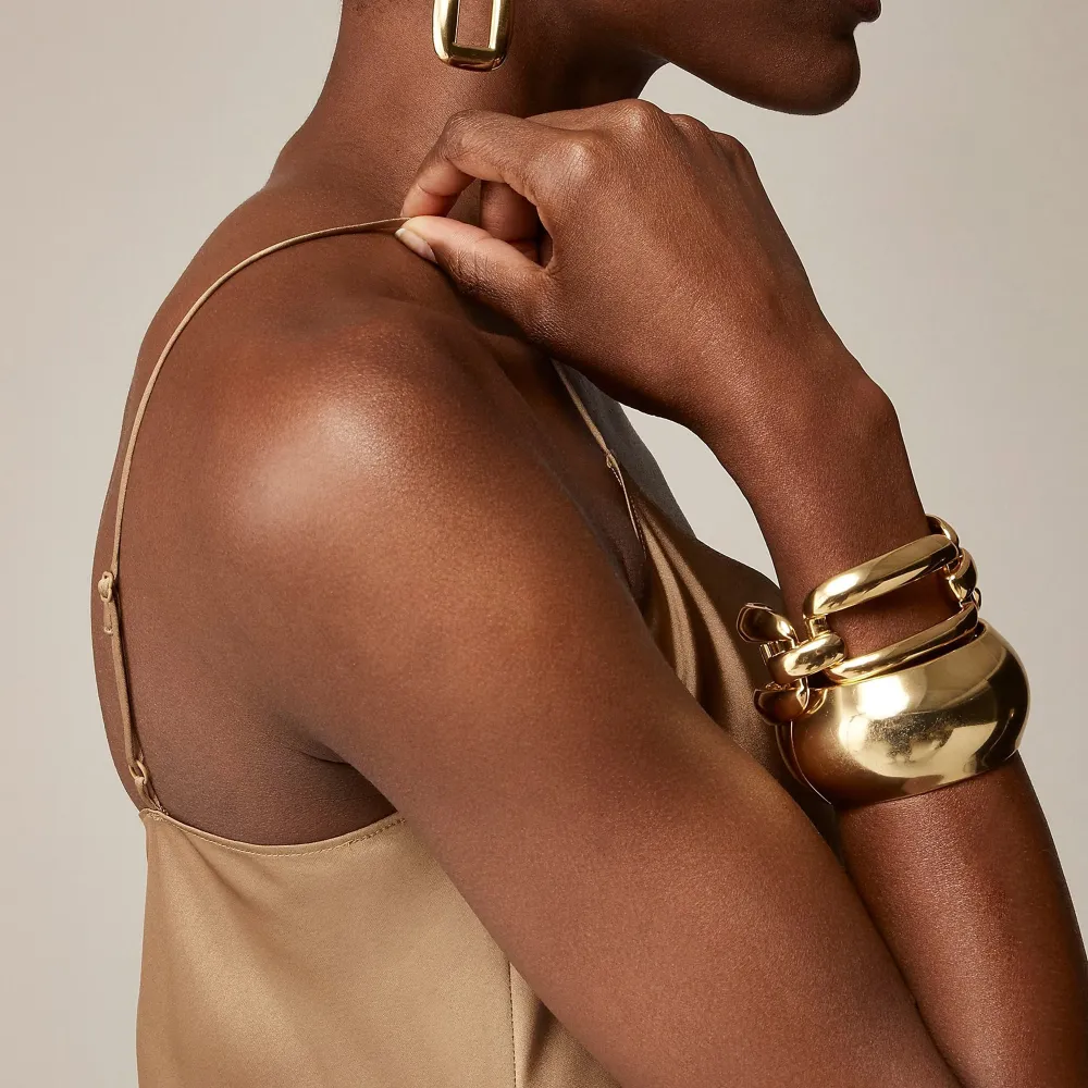 slip dress in luster charmeuse