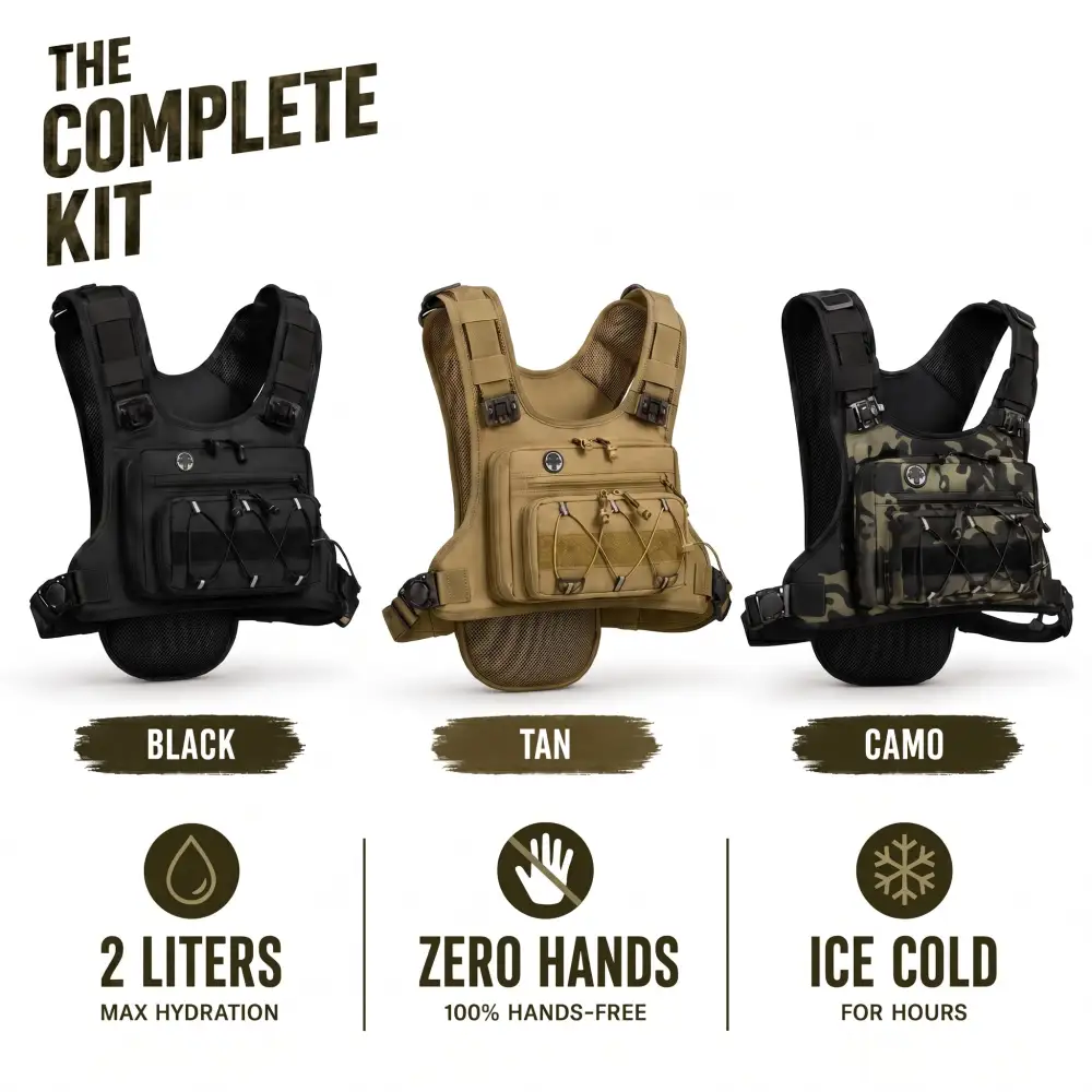 Multi-Function Lightweight Tactical Hiking Vest