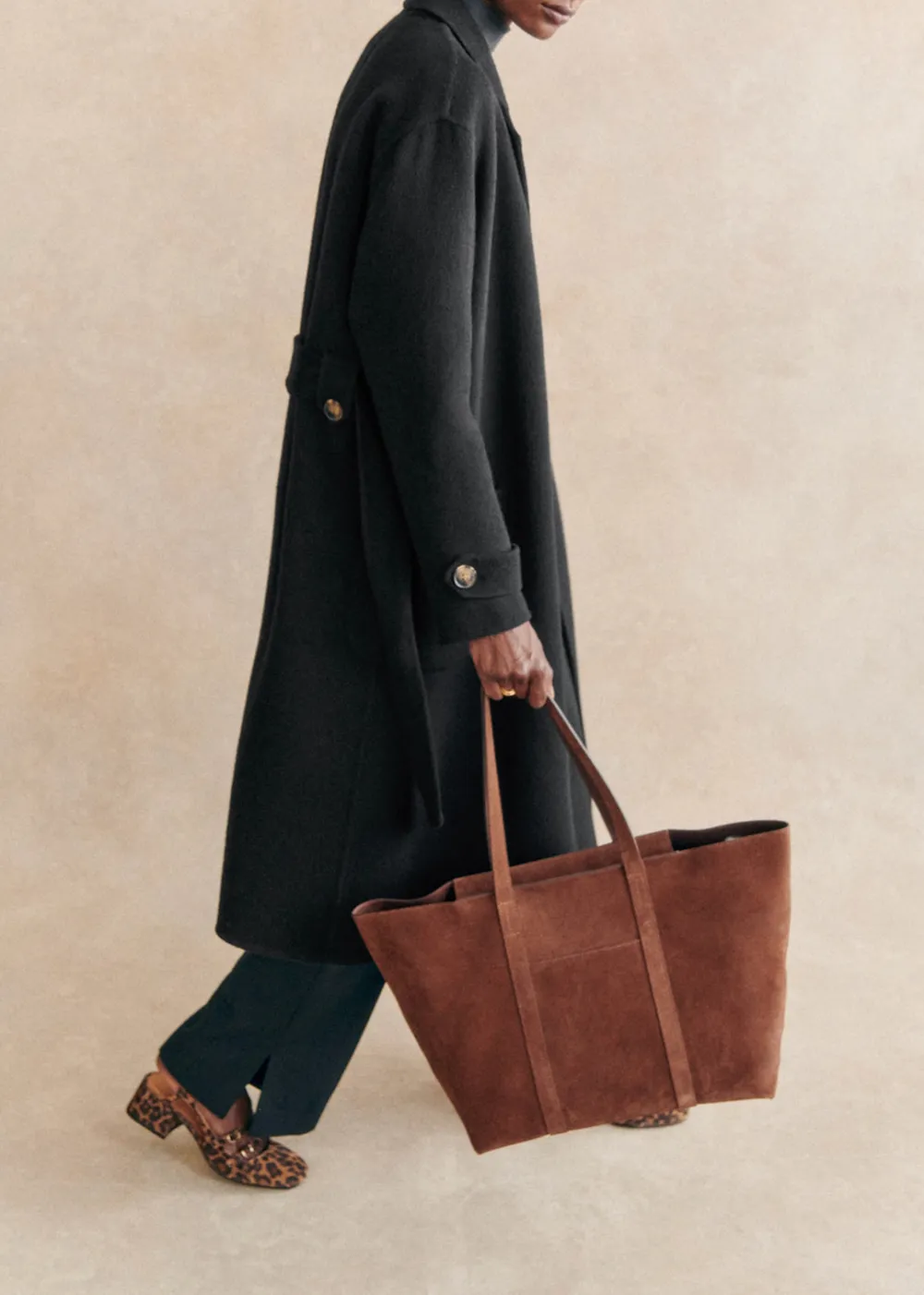 Long Double-Sided Wool Coat