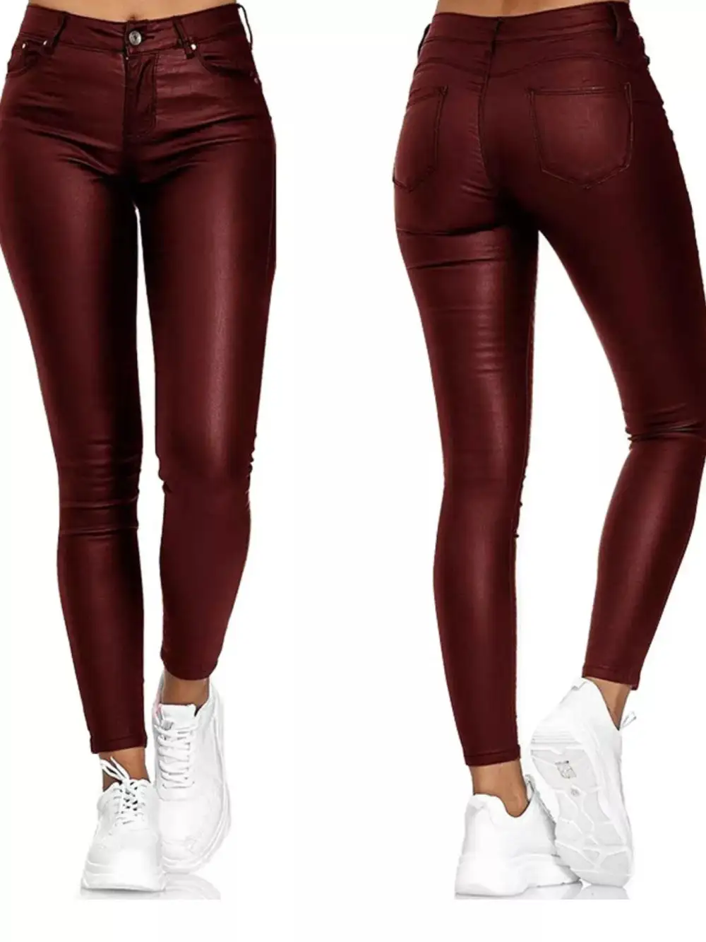 Full Size High Waisted Skinny Pants