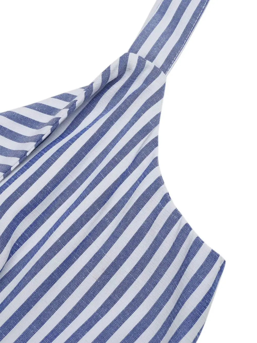 Casual Striped Wide Leg Jumpsuit