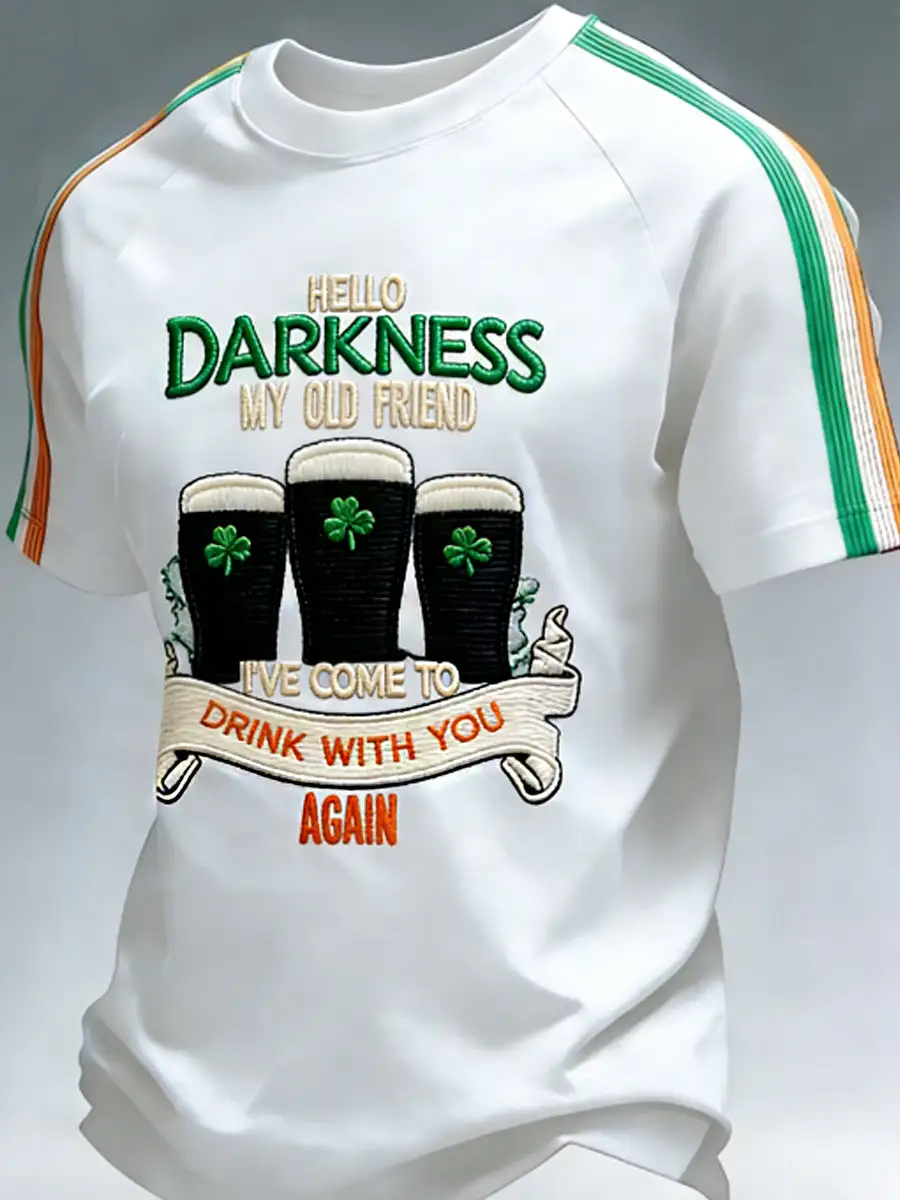 Men'S Hello Darkness My Old Friend T-Shirt