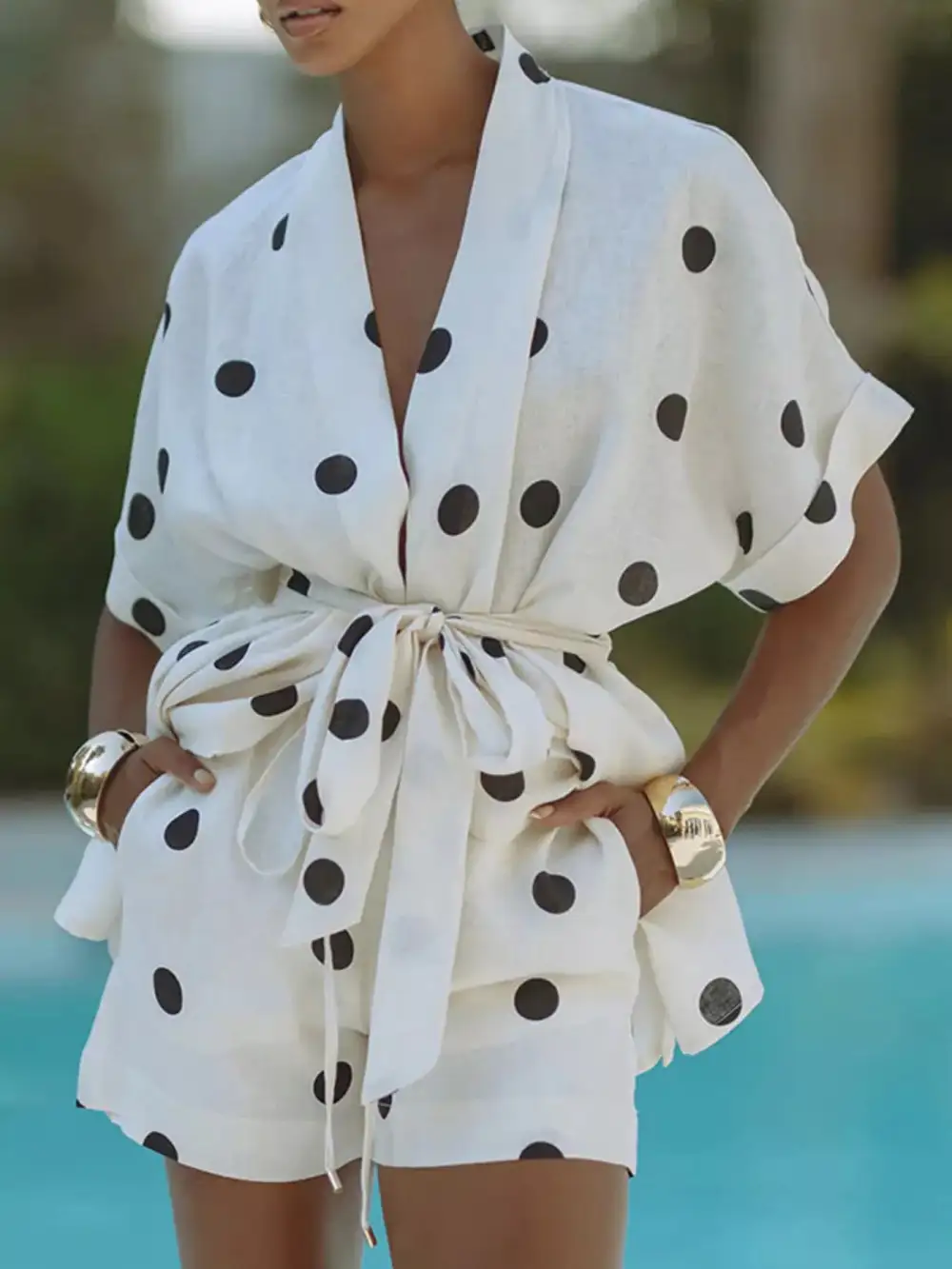 Polka Dot Jumpsuit