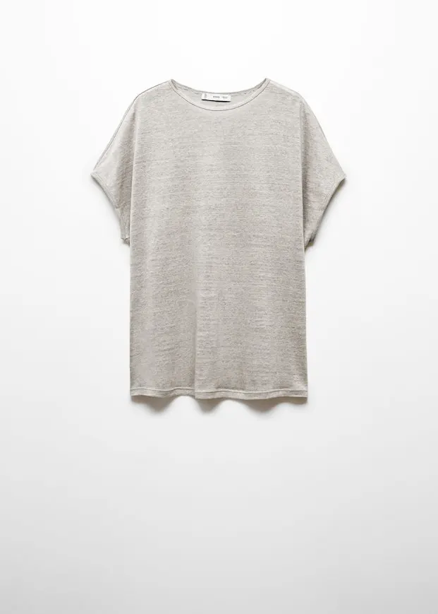 100% linen t-shirt