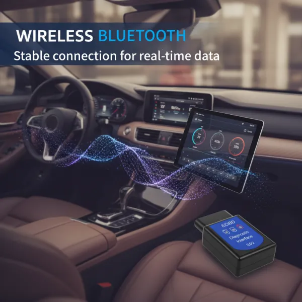 Smart Car Diagnostic Scanner (ELM 327 OBD2 Vehicle Fault Code Reader)