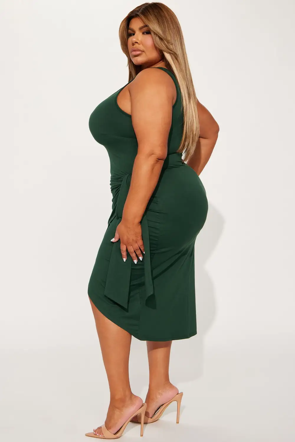 Hunter Midi Dress - Hunter